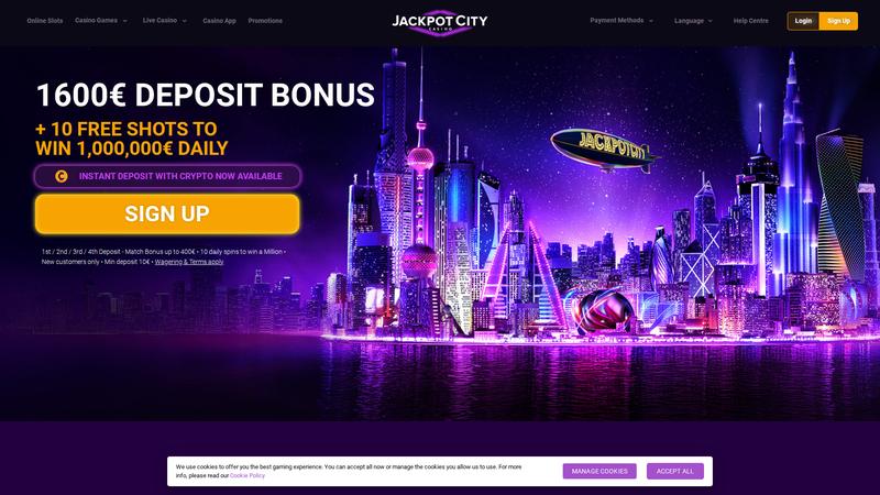 Jackpot City Screenshot